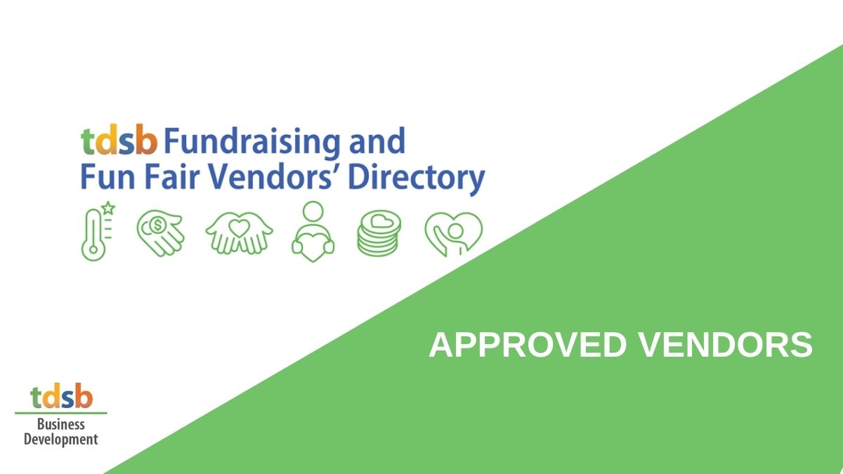 Approved vendors